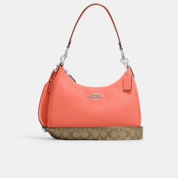 teri coach purse coral and matching wallet - Picture 10 of 11